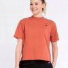 T-shirt damski Champion kolor ceglasty rozmiar XL okrągły dekolt bawełna