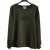 Bluza włoska damska khaki nieocieplana bez kaptura okrągły dekolt prezent!