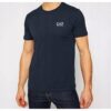 T-shirt męski kolor granatowy okrągły dekolt Emporio Armani rozmiar L