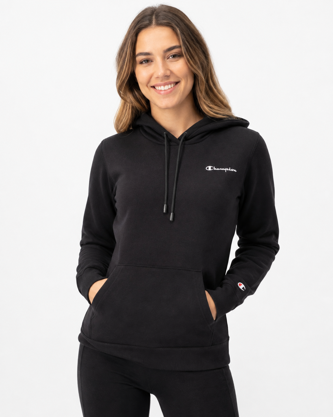 Champion bluza damska z kapturem Hooded Sweatshirt 114859-KK001 M prezent