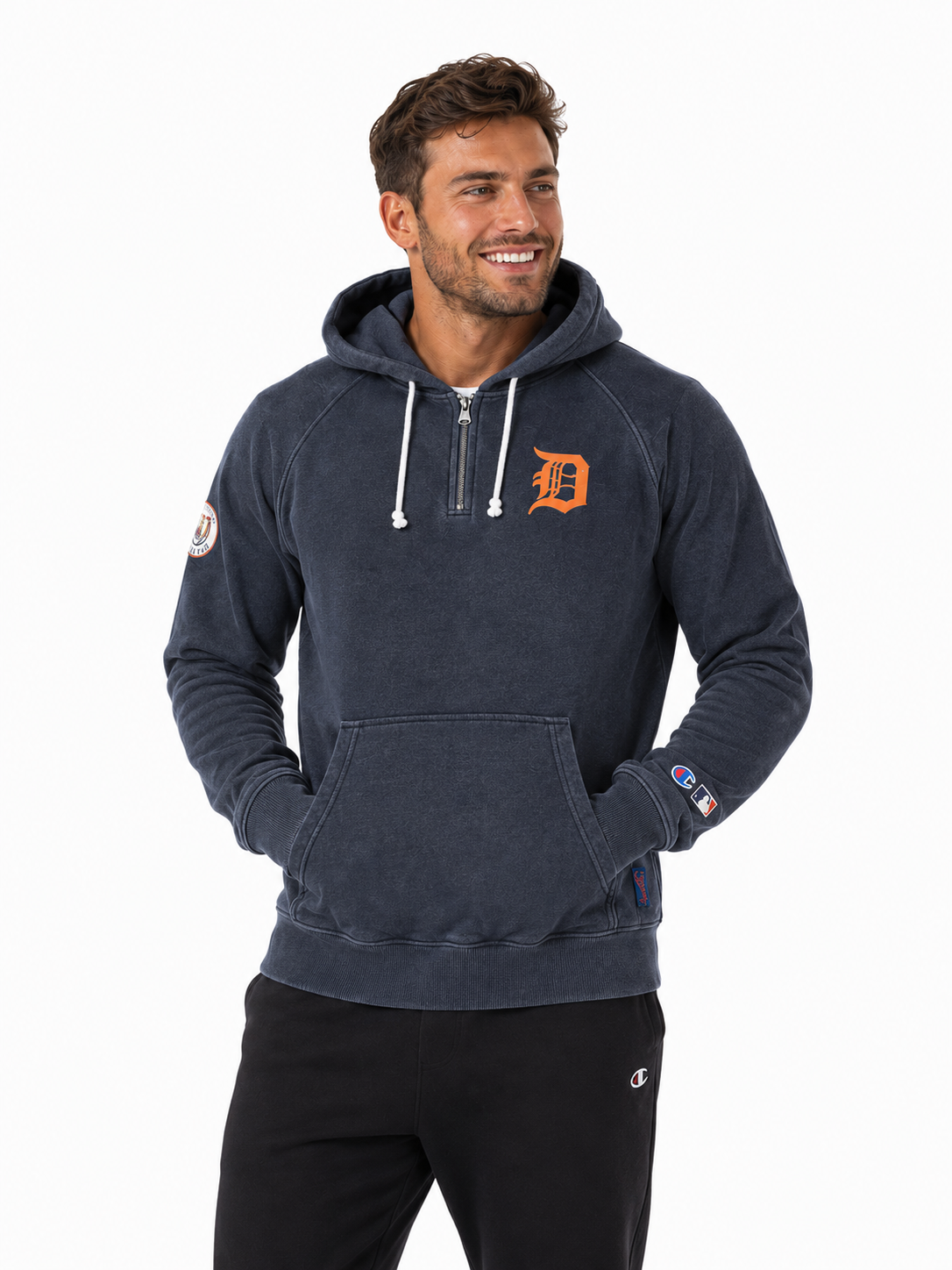 Bluza Champion z kapturem granatowa, jakość premium, XXL, oryginał! prezent