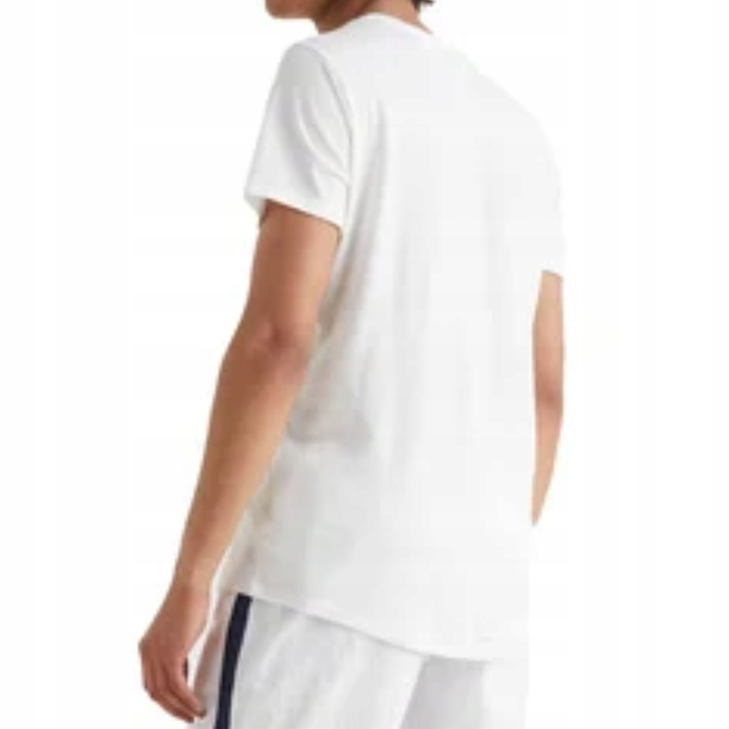 T-shirt męski serek/dekolt V Tommy Jeans rozmiar XXL, jakość premium! - obrazek 2