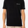 T-shirt CHAMPION Koszulka Męska czarna rozmiar L okrągły dekolt bawełna